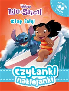 Obrazek Czytanki naklejanki. Złap falę! Disney Lilo i Stich