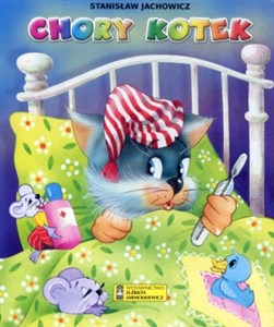 Obrazek Bajki bajeczki Chory kotek