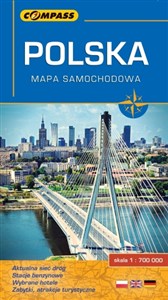 Obrazek Polska mapa samochodowa 1:700 000