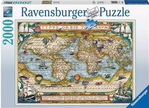 Obrazek Puzzle 2D 2000 Dokoła świata 16825