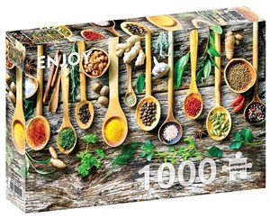 Obrazek Puzzle 1000 Zioła i przyprawy
