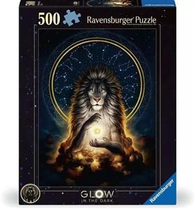 Obrazek Puzzle 500 świecące - Lew