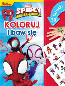 Obrazek Marvel Spidey i Super-kumple Koloruj i baw się. 30 tatuaży