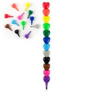 Obrazek Serce do Serca Przekładana Kredka 12 kolorów