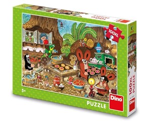 Obrazek Puzzle XL 100 Krecik i parasol