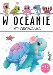 Obrazek W oceanie Kolorowanka