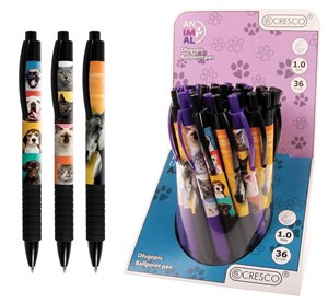 Picture of Długopis Animals (36szt)