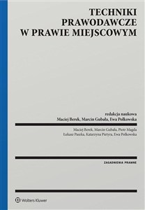 Obrazek Techniki prawodawcze w prawie miejscowym
