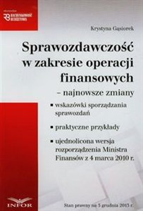 Obrazek Sprawozdawczość w zakresie operacji finansowych najnowsze zmiany