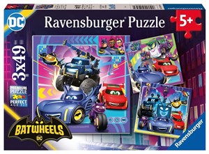 Obrazek Puzzle dla dzieci 2D 3x49 Batwheels