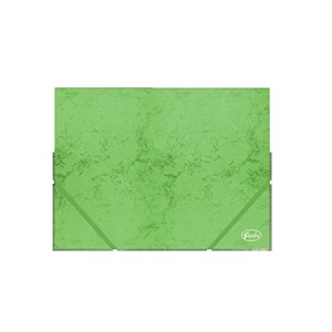 Picture of Teczka na gumkę A4 kartonowa zielona