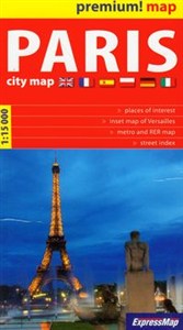 Obrazek Paris plan miasta 1:15 000