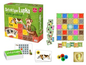 Obrazek Detektyw Lupka wielki przekręt Detektywistyczna gra logiczna