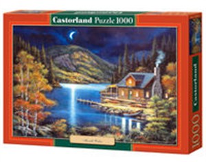 Obrazek Puzzle Moonlit Cabin 1000