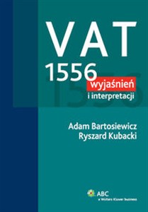Picture of VAT 1556 wyjaśnień i interpretacji