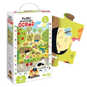 Obrazek CzuCzu Puzzle obserwacyjne Ogród 3+