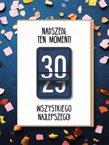 Picture of Karnet Urodziny 30