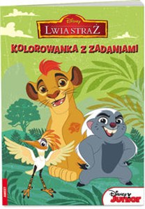 Obrazek Lwia Straż Kolorowanka z zadaniami