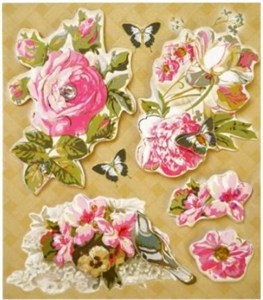 Picture of NAKLEJKI 3D KWIATY