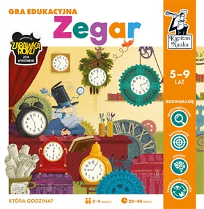 Obrazek Kapitan Nauka Gra edukacyjna Zegar