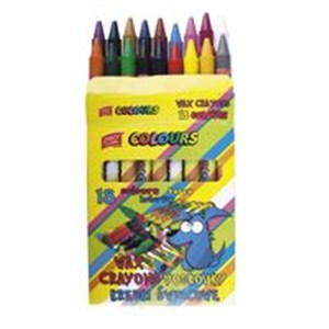 Picture of Kredki świecowe 18 kolorów