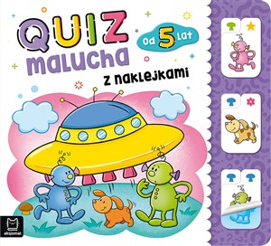 Obrazek Quiz malucha z naklejkami od 5 lat