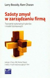 Picture of Szósty zmysł w zarządzaniu firmą Tworzenie wykonalnych planów i modeli biznesowych