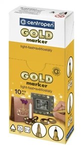 Obrazek Marker permanentny Gold 2670M (10szt)