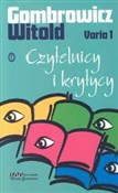 Polska książka : Varia 1 Cz... - Witold Gombrowicz
