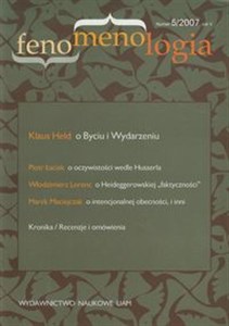 Picture of Fenomenologia nr 5/2007