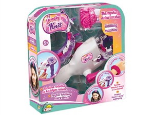 Obrazek Lovely Knit.Maszynka dziewiarska