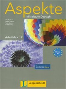 Obrazek Aspekte 2 Arbeitsbuch + CD Mittelstufe Deutsch