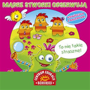 Obrazek Mądre stworki obserwują Książka z nalepkami