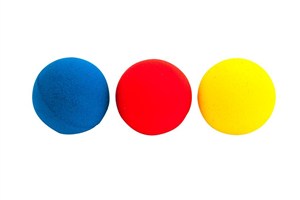 Picture of Piłki z gąbki 7cm 3szt