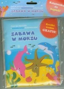Obrazek Zabawa w morzu Książeczka do kąpieli Kredki wodnye gratis