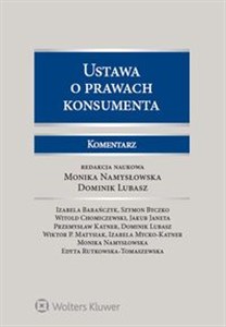 Obrazek Ustawa o prawach konsumenta Komentarz