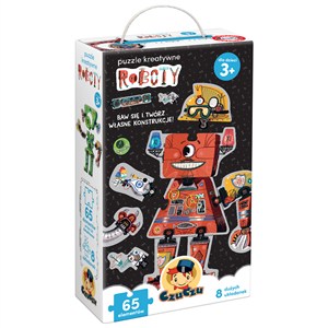 Picture of CzuCzu Puzzle kreatywne Roboty 3+
