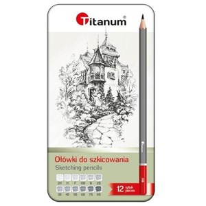 Picture of Ołówki do szkicowania 8B-2H 12 sztuk