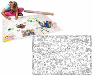 Picture of KOLOROWANKA PODŁOGOWA XXL DINOZAURY