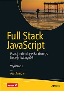 Obrazek Full Stack JavaScript Poznaj technologie Backbone.js Node.js i MongoDB