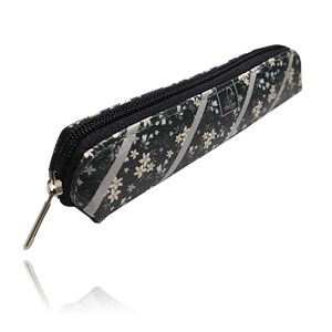 Picture of Piórnik mini Kwiatki granatowe