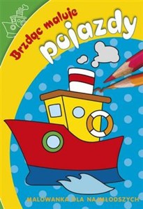 Obrazek Brzdąc maluje pojazdy