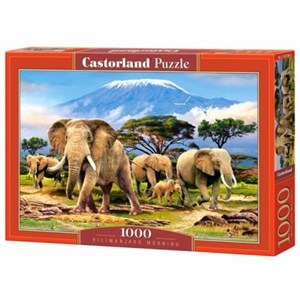 Obrazek Puzzle Kilimanjaro Morning 1000
