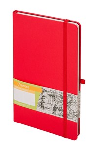 Obrazek Romantyzm A5 Notes kropki czerwony