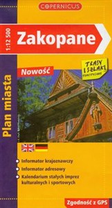 Obrazek Zakopane 1: 12 500 Plan miasta