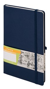 Picture of Romantyzm A5 Notes kropki granatowy