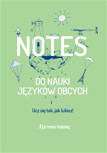 Obrazek Notes do nauki języków obcych (pistacjowa okładka)