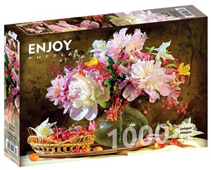 Obrazek Puzzle 1000 Piwonie