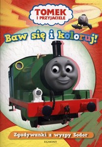 Obrazek Tomek i przyjaciele Baaw się i koloruj Zgadywanki z wyspy Sodor
