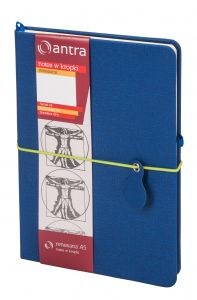 Picture of Renesans A5 Notes kropki granatowy